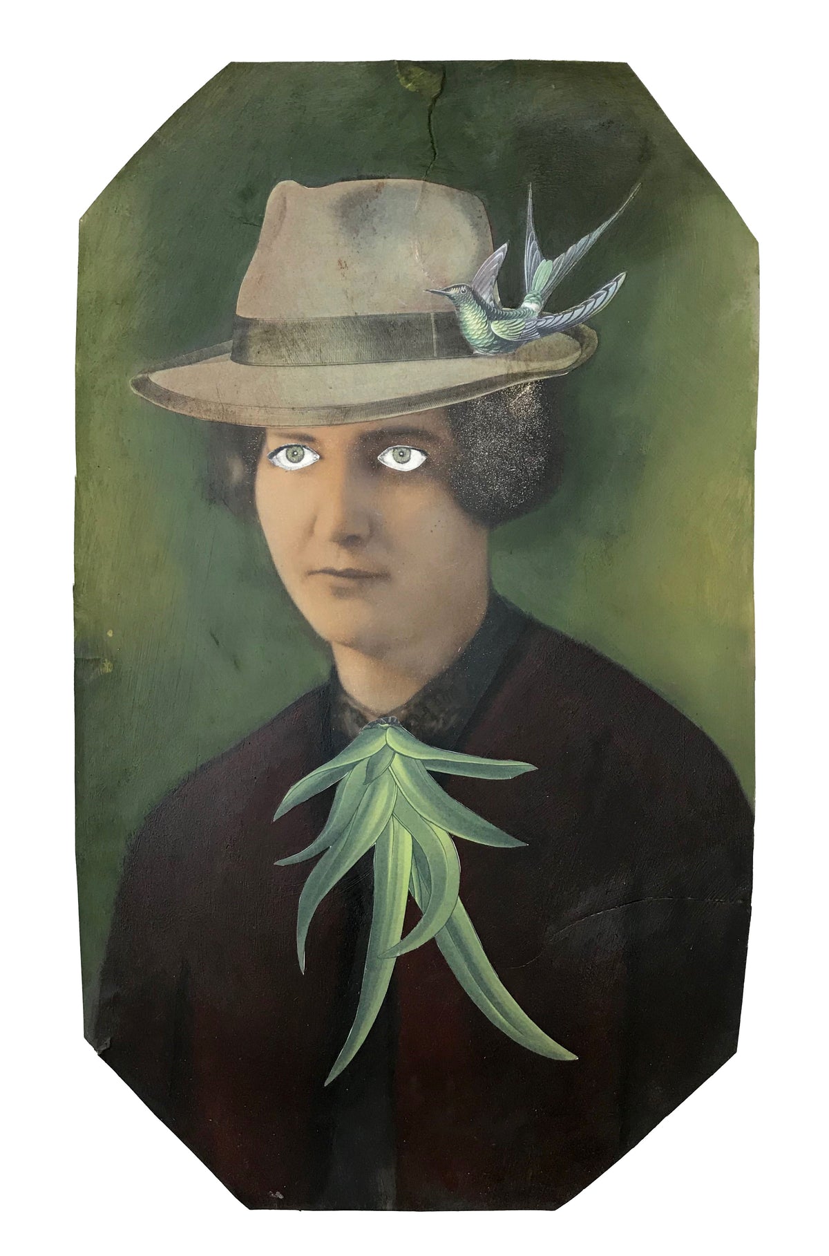 Suzanne Sbarge ~ Hat, 16.5" x 9.75"