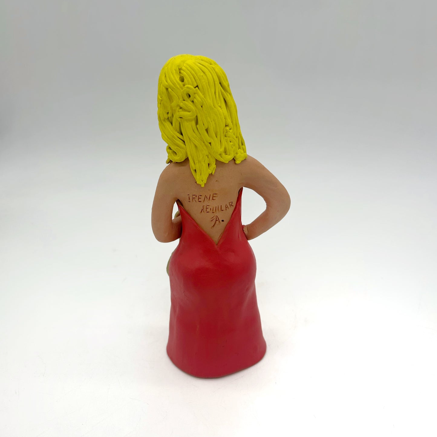 Irene Aguilar ~ Woman of the Night, small 8 1/2" x 3" x 3"