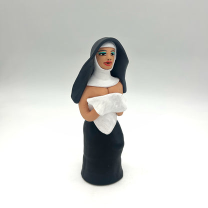 Irene Aguilar ~ Woman of the Night, small 8 1/2" x 3" x 3"