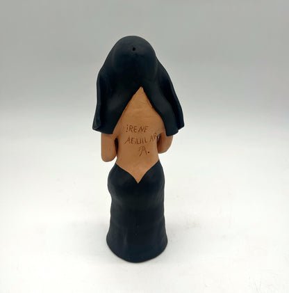 Irene Aguilar ~ Woman of the Night, small 8 1/2" x 3" x 3"