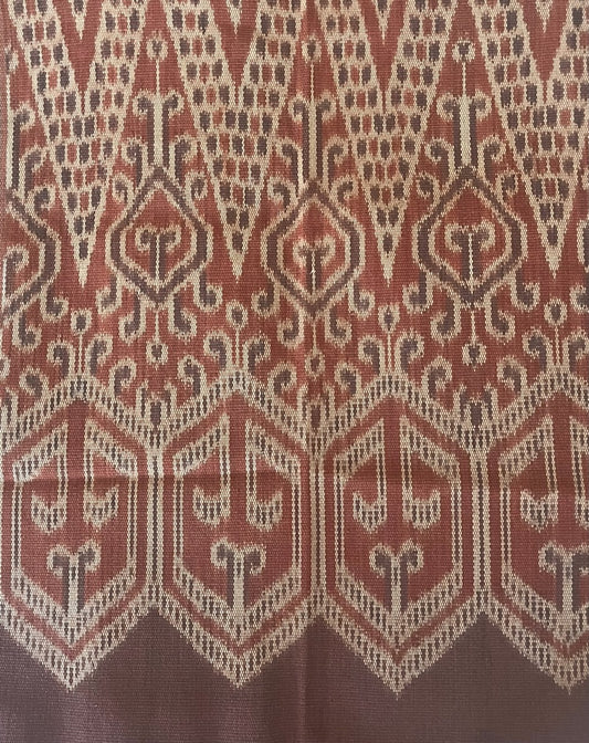 David Mendoza ~ Bidang Textile, 64” x 22”