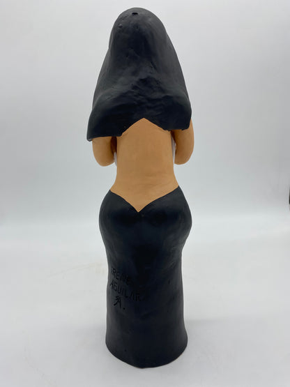 Irene Aguilar ~ Topless Nun, Large 13" x 3 1/4" x 4 1/4"