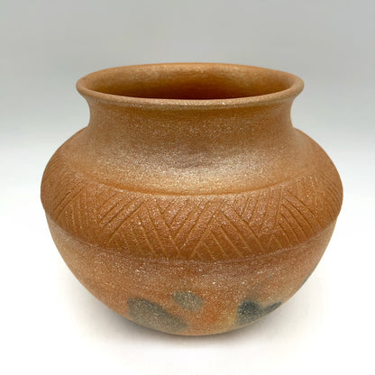 Rhonda Avidon ~ 7 Quart Mica Bean Pot, 10 1/2" x 10 1/2" x 8 1/4"