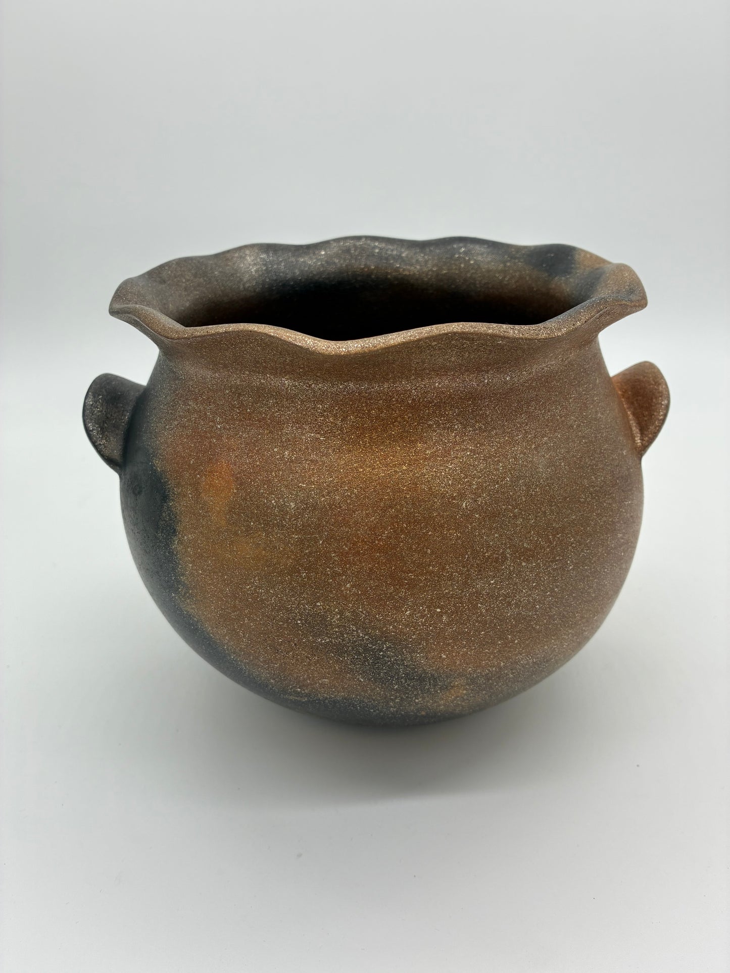 Mary North~ Traditional Style Bean Pot 3 1/2 Quart 7 1/4" x 7 1/2" x 8"