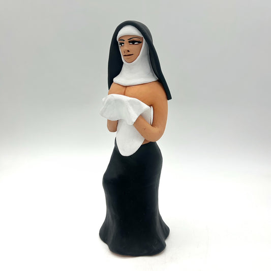 Irene Aguilar ~ Woman of the Night, medium 11 1/2" x 4" x 4"