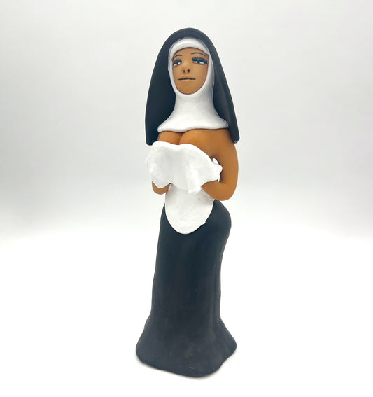 Irene Aguilar ~ Woman of the Night, large 13" x 5" x 4 1/2"