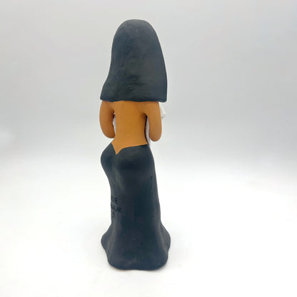 Irene Aguilar ~ Woman of the Night, large 13" x 5" x 4 1/2"