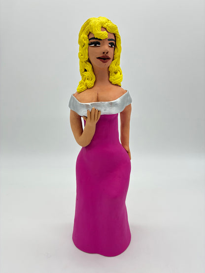 Irene Aguilar ~ Woman of the Night, Large 13 1/2" x 4" x 4"