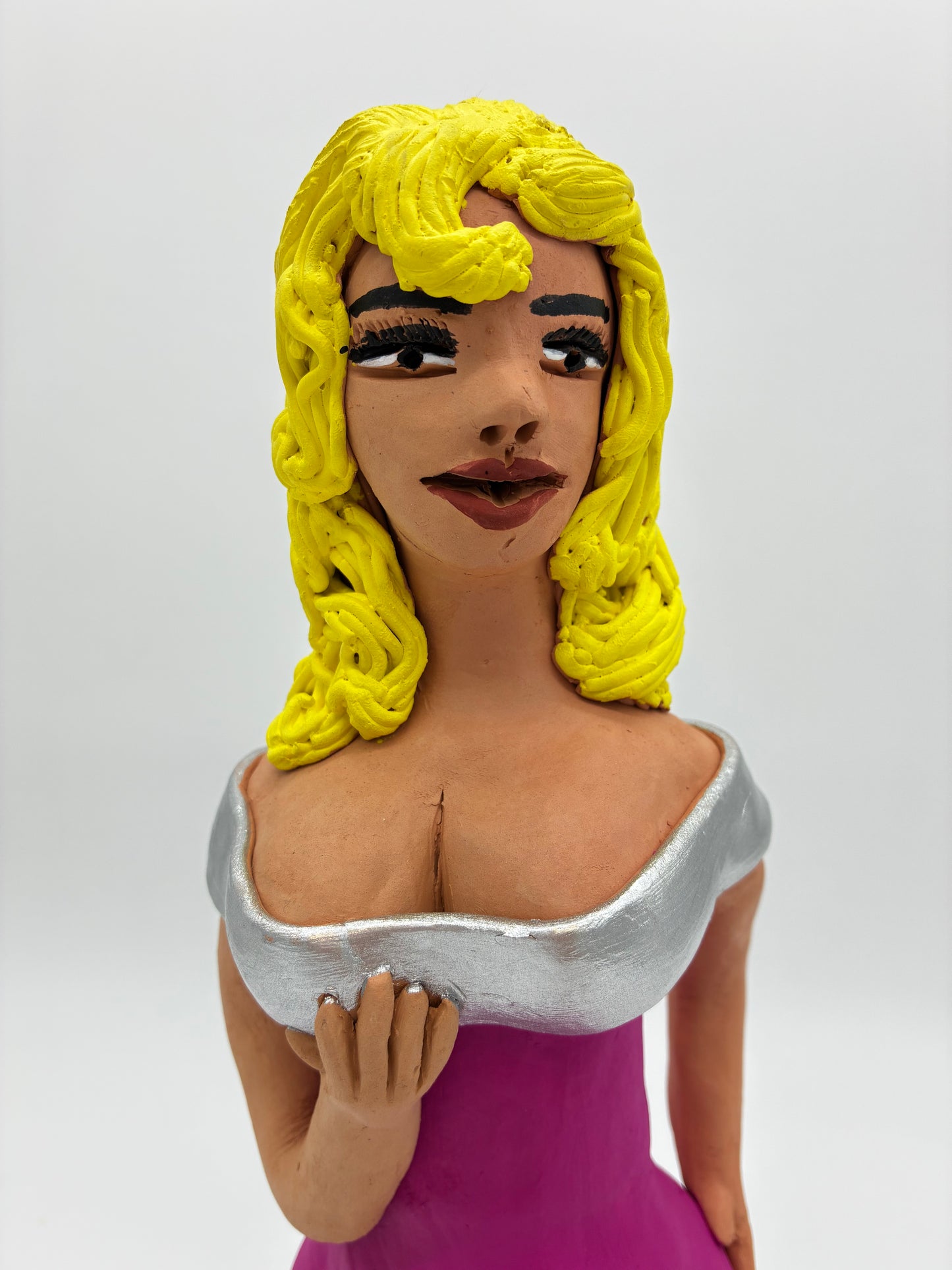 Irene Aguilar ~ Woman of the Night, Large 13 1/2" x 4" x 4"