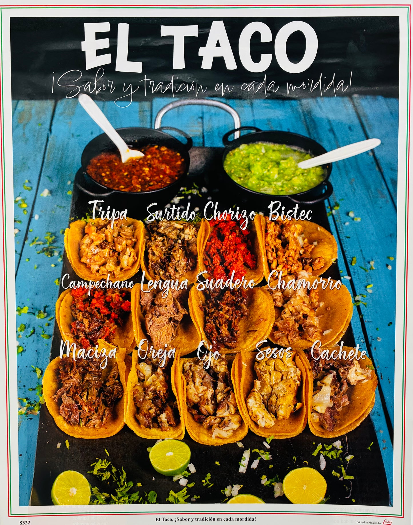2027.16 Calendar El Taco