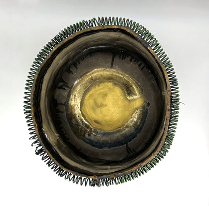 Suzanne Vilmain ~ "Basket with Enso", 9" x 13 1/4" x 14"