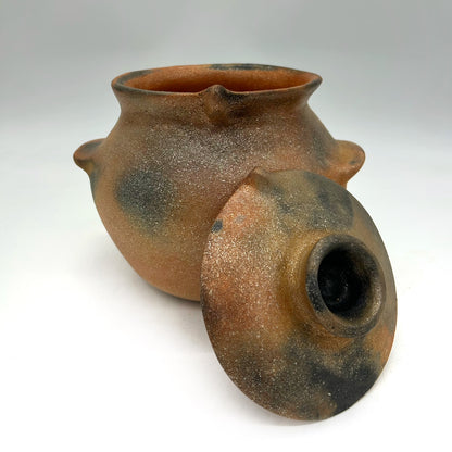 Lee Onstott - 3 Quart Mica Bean Pot, 8" x 9" x 8"