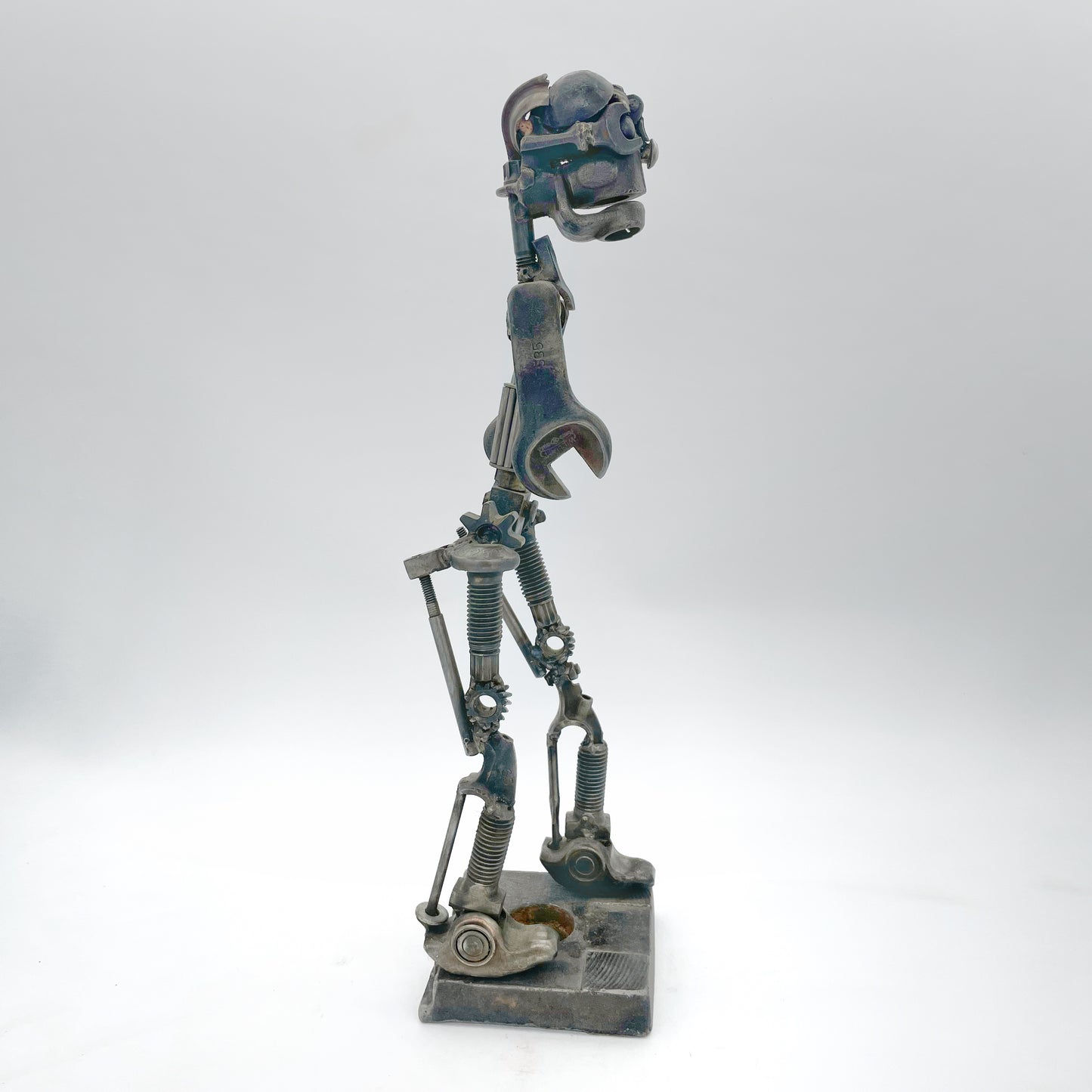 Jean Boutruche ~ Broken Robot, 19" x 5" x 5"