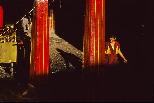 Kitty Leaken ~ Jokhang Candles, 11" x 14"