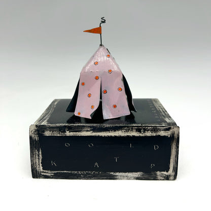 Laura Dean ~ Circus Tent, 5 1/2" x 5" x 4"