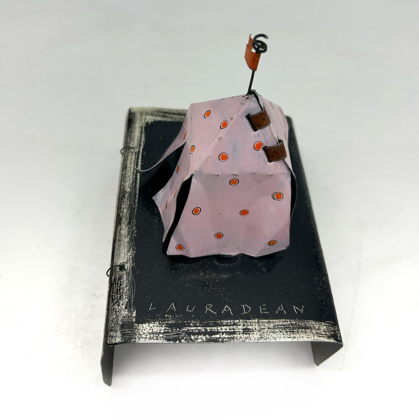 Laura Dean ~ Circus Tent, 5 1/2" x 5" x 4"