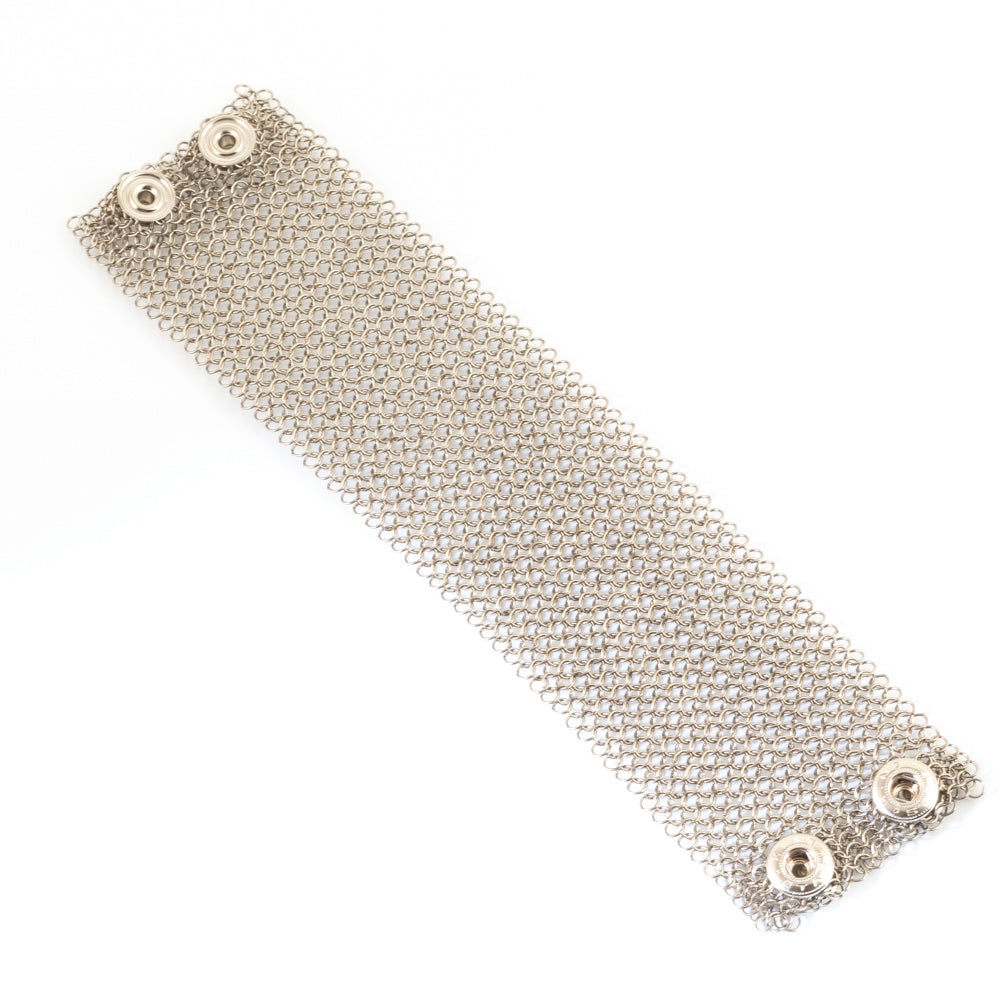 LeeAnn Herreid ~ Chainmail Bracelet with Snaps