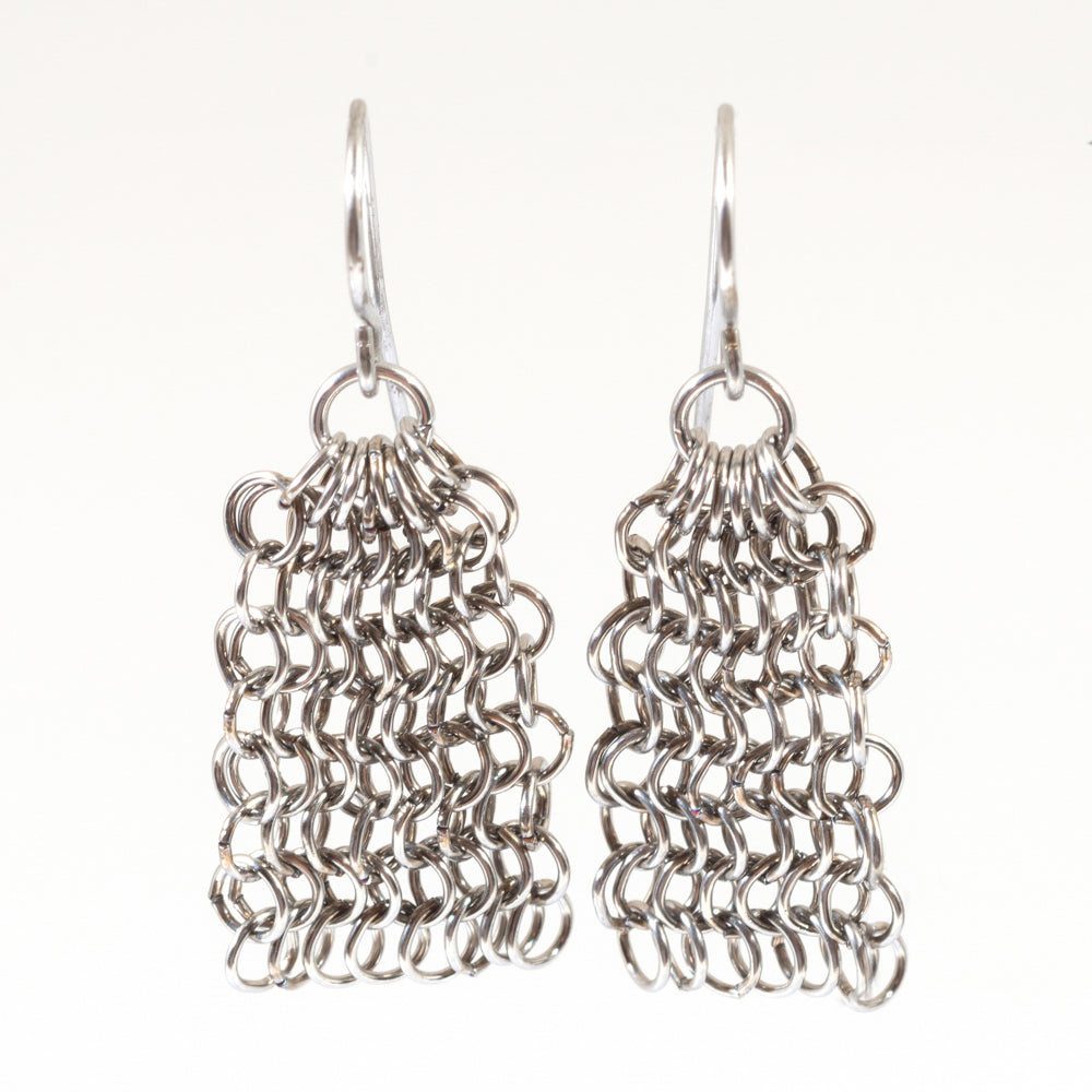 LeeAnn Herreid ~ Chainmail Short Earrings