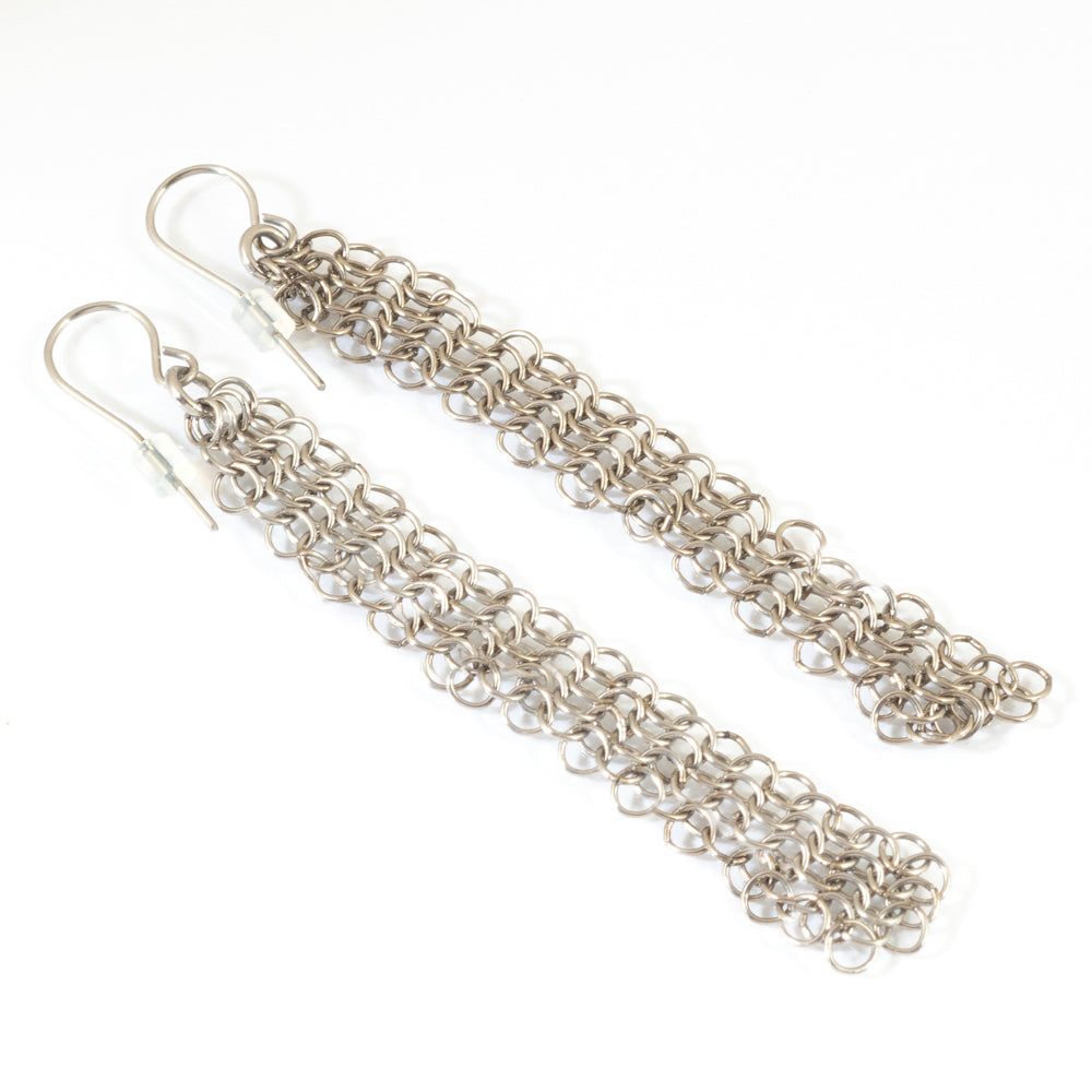LeeAnn Herreid ~ Chainmail Long Earrings