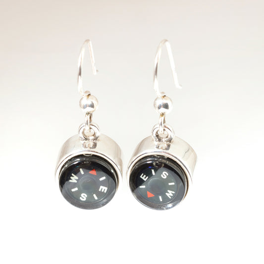 LeeAnn Herreid ~ Dangle Compass Earrings