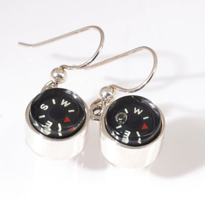 LeeAnn Herreid ~ Dangle Compass Earrings