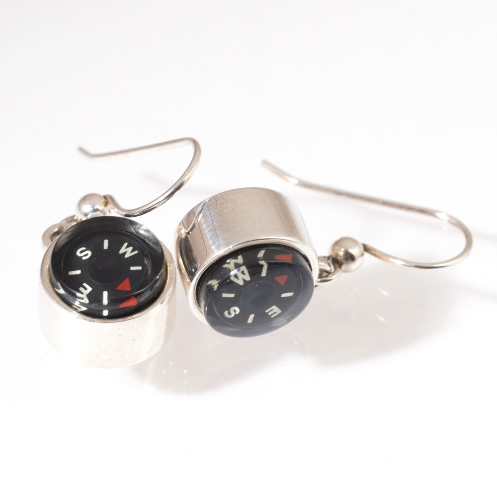 LeeAnn Herreid ~ Dangle Compass Earrings