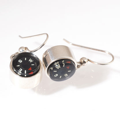 LeeAnn Herreid ~ Dangle Compass Earrings