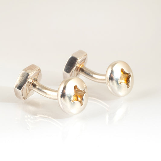 LeeAnn Herreid ~ Phillips Head Cufflinks