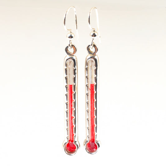 LeeAnn Herreid ~ Thermometer Earrings
