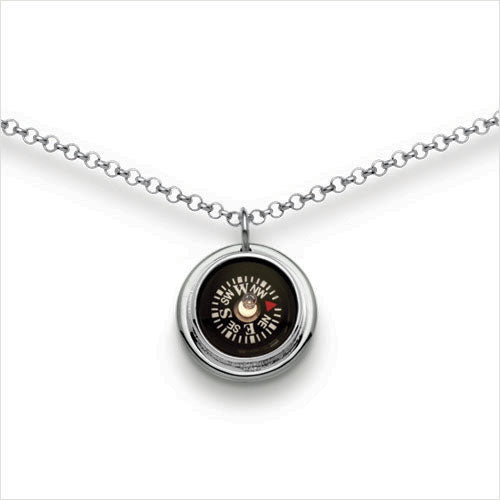 LeeAnn Herreid ~ Small Compass Necklace