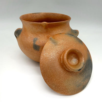 Lee Onstott - 2 3/4 Quart Mica Bean Pot, 7 1/2" x 8 1/2" x 7 1/2"