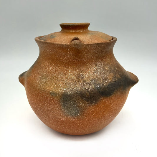 Lee Onstott - 3 1/4 Quart Mica Bean Pot, 8" x 9" x 7 1/2"