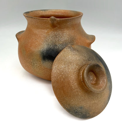 Lee Onstott - 4 1/2 Quart Mica Bean Pot, 9" x 9 1/2" x 8 1/2"