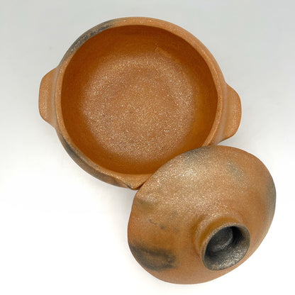 Lee Onstott - 2 Quart Casserole Style Pot, 5" x 8 3/4" x 7 3/4"