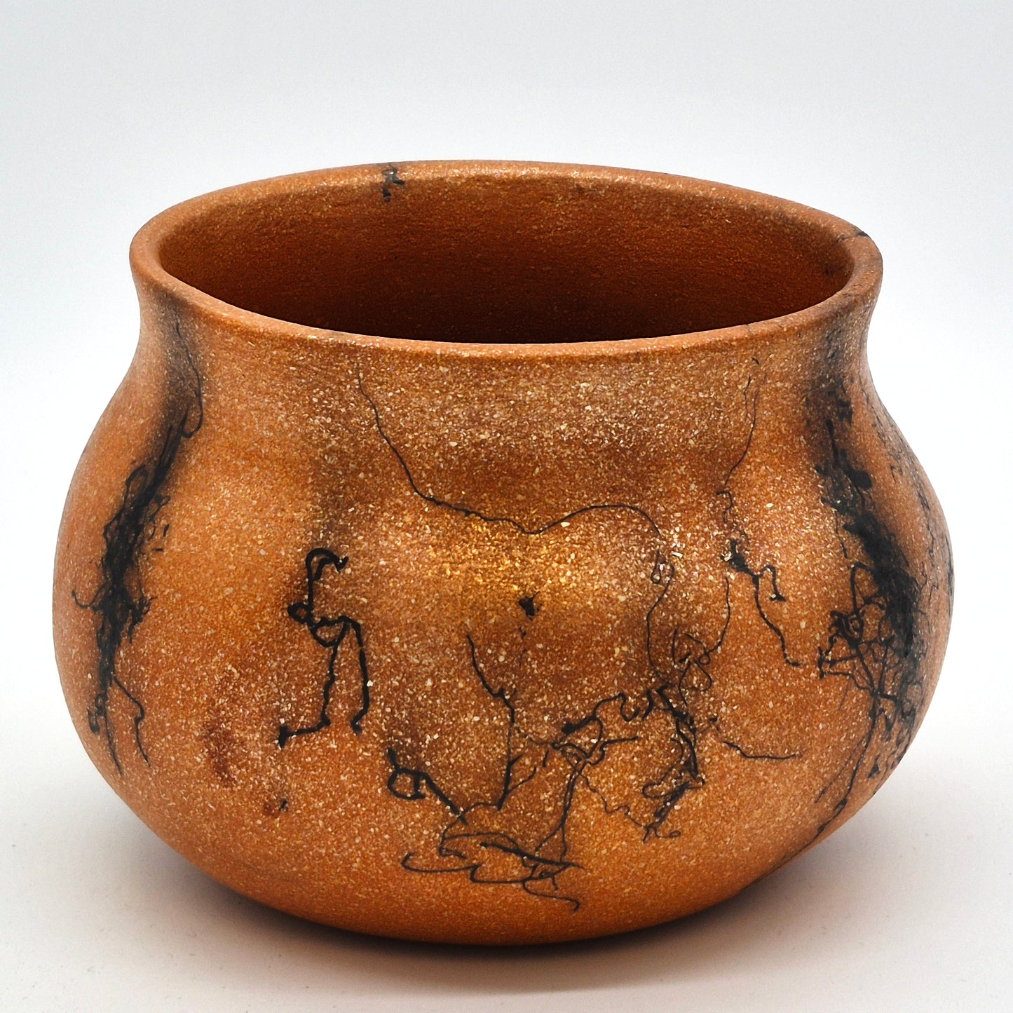 Lee Onstott - 2 1/2 Quart Mica Bean Pot, 5" x 7 1/2" x 7 1/2"