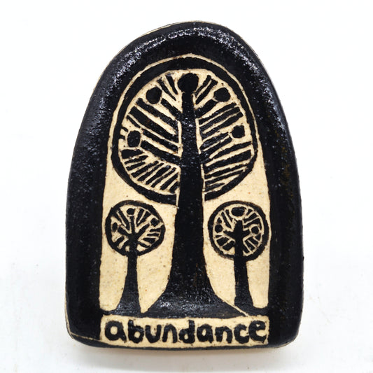 Lisa Smith ~ "Abundance" Tile, small 2 1/4" x 1 5/8" x 1/2"