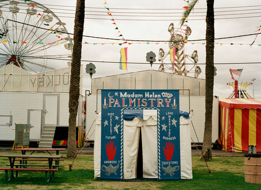 Margaret Moore ~ "Madame Helen" AZ State Fair, Phoeniz  24 1/4" x 29"