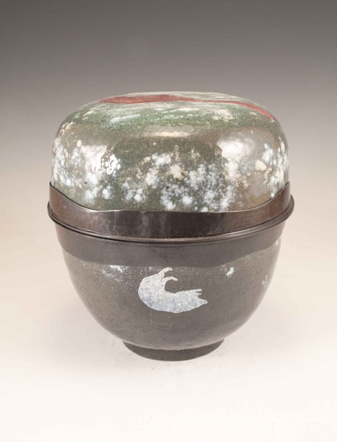 Harlan W. Butt ~ Odyssey #9 Ogygia, 6" x 5 1/2" x 5 1/2"