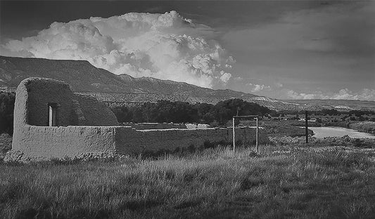 Walter W. Nelson ~ Old Mission on Chama River, 22" x 28"