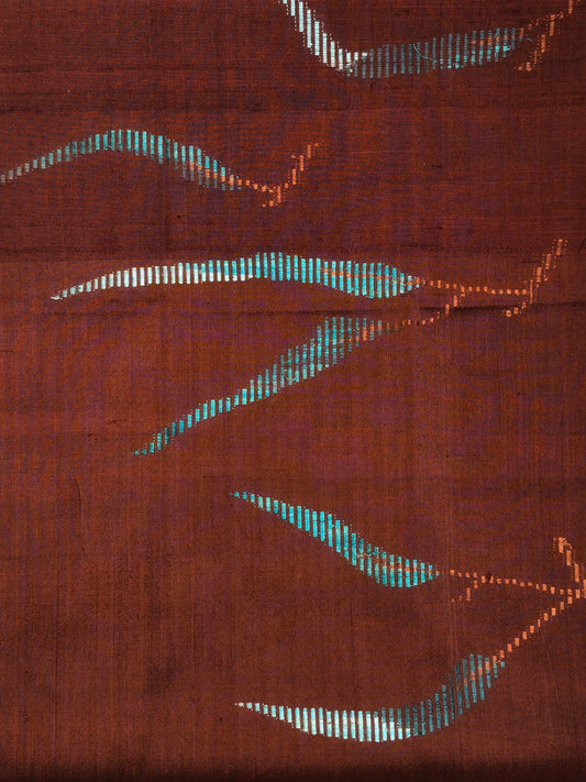 David Mendoza ~ Hand Woven Indigo Batik Silk Ikat 80" x 14 1/2"