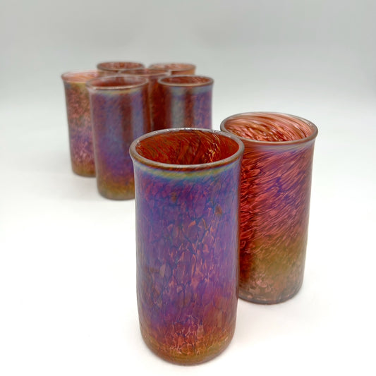 Tall Tumbler in Iridescent Siena