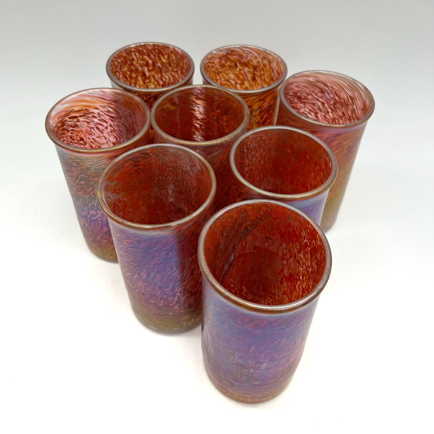 Tall Tumbler in Iridescent Siena
