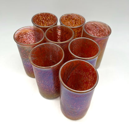 Tall Tumbler in Iridescent Siena