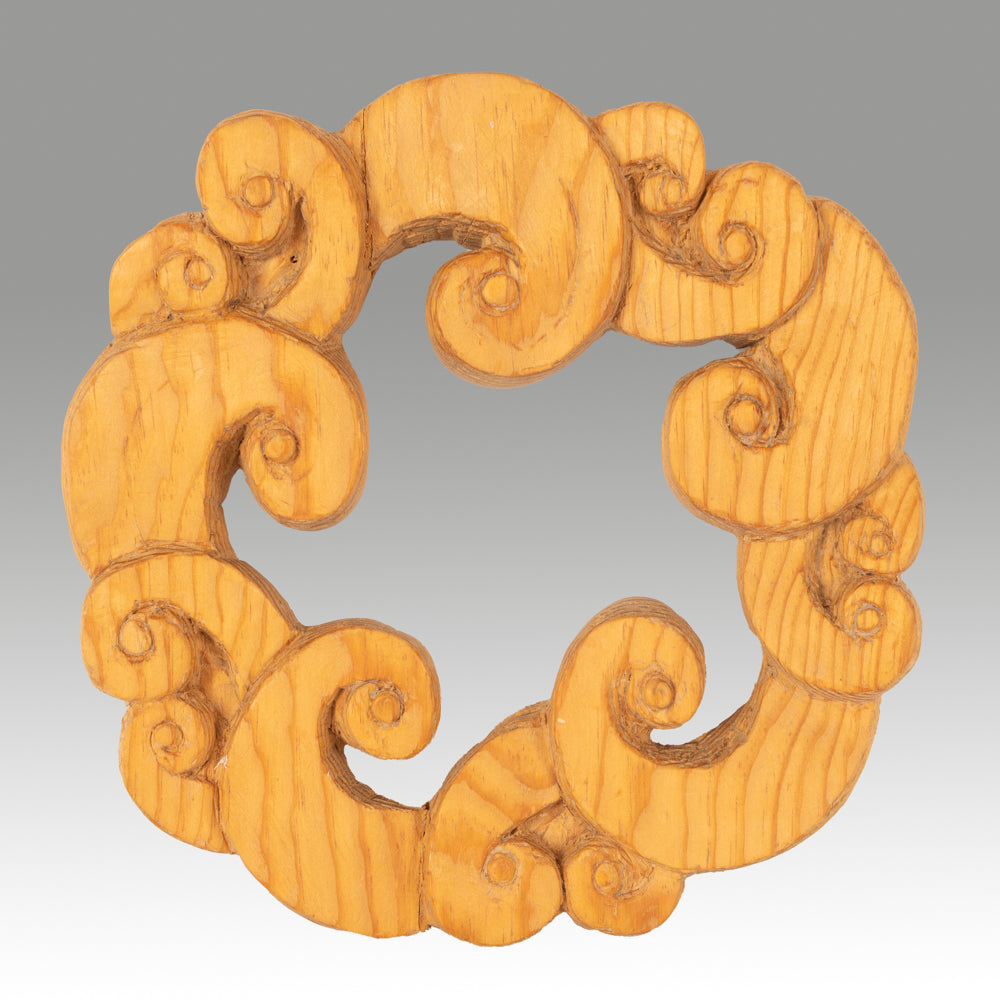 Dave Parsons ~ Cloud Wreath, 11 1/2 " x 11 1/2 " x 1 1/2"