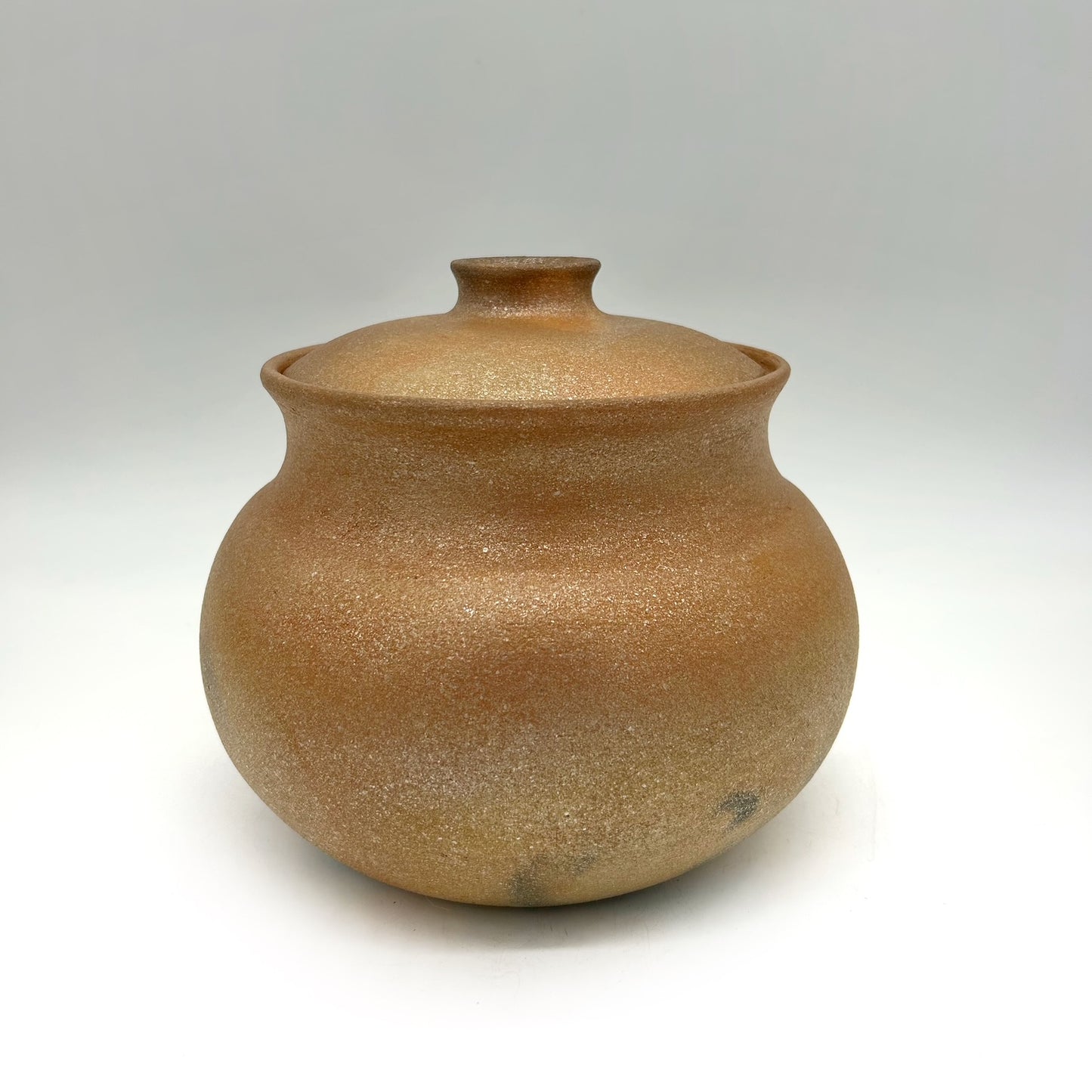 Rhonda Avidon ~ 4 1/4Quart Mica Bean Pot, 8" x 8" x 8"
