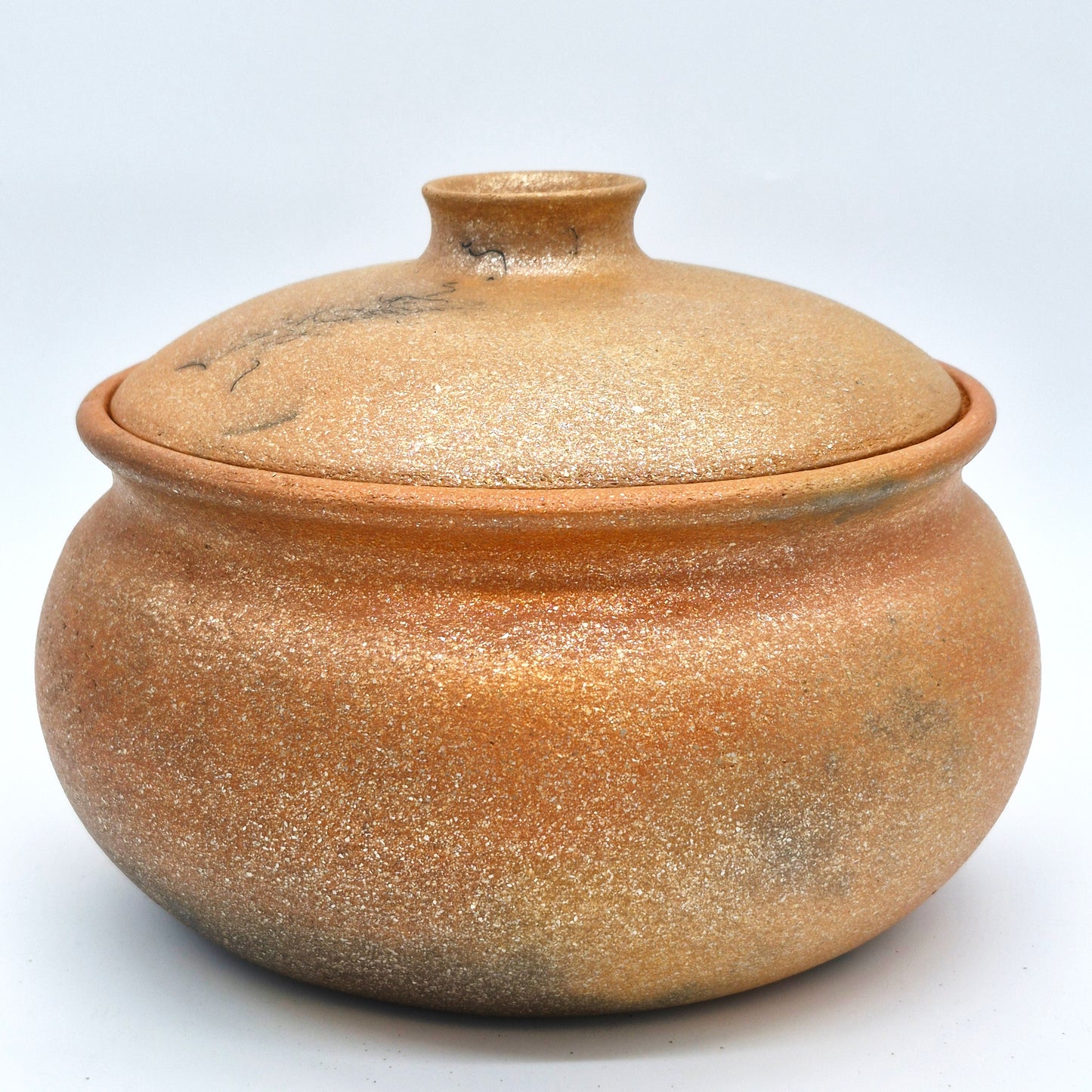 Rhonda Avidon ~ 4 Quart Casserole Style Pot with Lid, 6 3/4" x 9" x 9"
