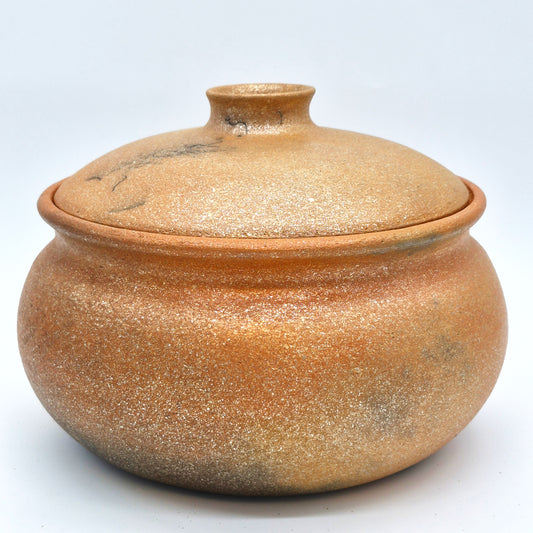 Rhonda Avidon ~ 4 Quart Casserole Style Pot with Lid, 6 3/4" x 9" x 9"