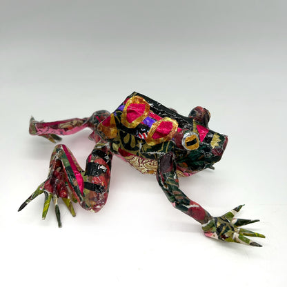 Rick Phelps ~ Leaping Frog, 3" x 9" x 4 3/4"