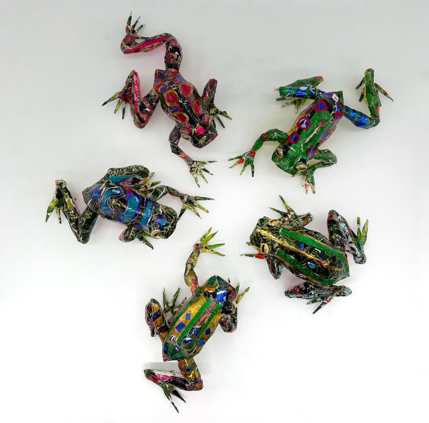 Rick Phelps ~ Leaping Frog, 3" x 9" x 4 3/4"