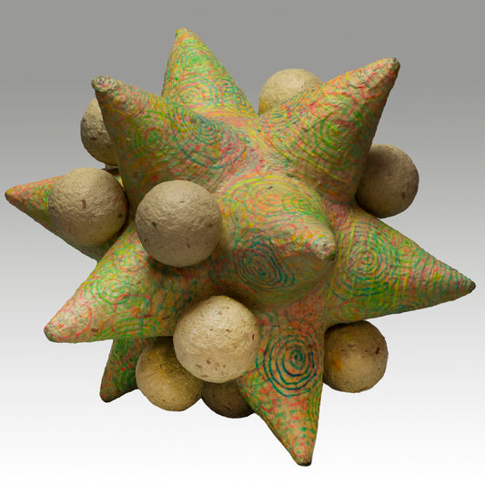 Rick Phelps ~ "Star Jack" Geometric Shape, 16" x 19" x 16"